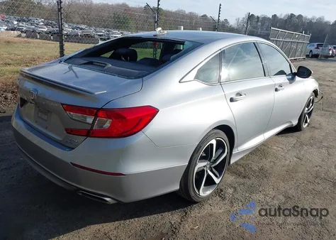 2019 Honda Accord Sport 2.0T z USA, uszkodzony, nr VIN 1HGCV2F38KA001357